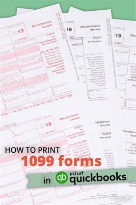 How to Print 1099 Forms from QuickBooks Online: A Comprehensive Guide with Tips and Tricks